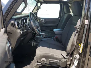 2020 Jeep Wrangler Unlimited Sahara z VIN 1C4HJXEN2LW213644, wystawiony jako Copart lot #54935355 z przebiegiem 76 268 mil mil oraz Szkoda całkowita • Salvage title. Historia ofert i sprzedaży dostępna na DreamBid. Obrazek 7.