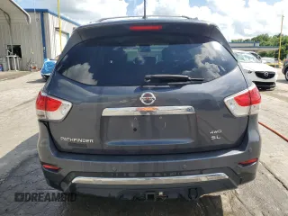 2013 Nissan Pathfinder SV with VIN 5N1AR2MM8DC664257, listed as a Copart auction lot 61076515 with 177,316 mi miles and Salvage title. Bid and sale history available at DreamBid. Image 6.