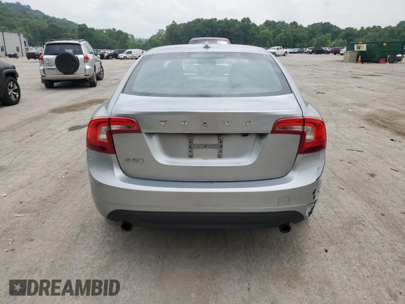 2011 Volvo S60 with VIN YV1902FH6B2011330, listed as a Copart auction lot 61014585 with 97,252 mi miles and Salvage title. Bid and sale history available at DreamBid. Image 6.