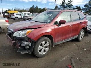 2016 Subaru Forester 2.5i Premium with VIN JF2SJADC2GH414684, listed as a Copart auction lot 43618855 with 51,574 mi miles and Salvage Title. Bid and sale history available at carsss.com. Image 1.