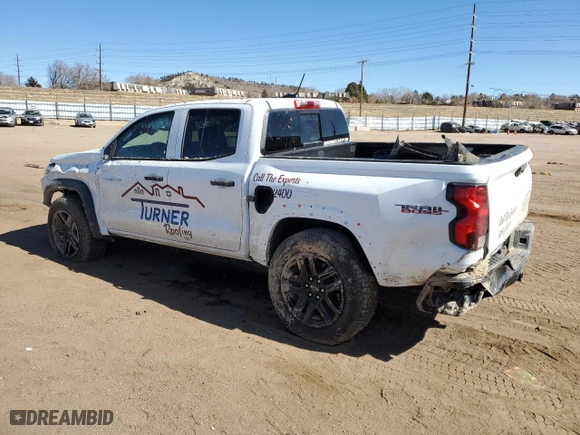 2024 Chevrolet Colorado 4WD Trail Boss with VIN 1GCPTEEK8R1288404, listed as a Copart auction lot 47436335 with 0 mi miles and Salvage Title. Bid and sale history available at carsss.com. Image 2.