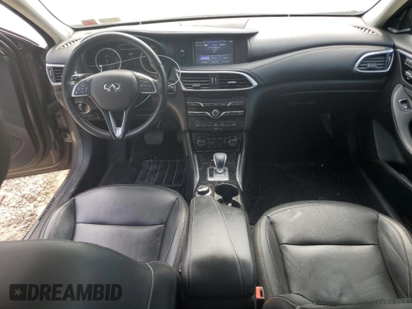 2018 Infiniti QX30 ESSENTIAL with VIN SJKCH5CP1JA053259, listed as a Copart auction lot 53453713 with 0 mi miles and Non Repairable. Bid and sale history available at carsss.com. Image 8.