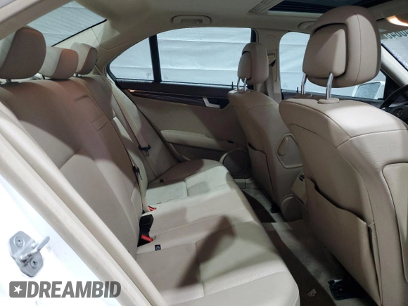 2013 Mercedes-Benz C 300 Sport with VIN WDDGF8AB2DR295864, listed as a Copart auction lot 51406485 with 133,815 mi miles and Salvage Title. Bid and sale history available at DreamBid. Image 10.