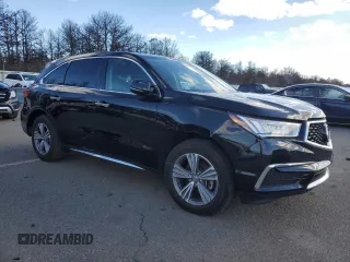 2020 Acura MDX with VIN 5J8YD4H33LL031454, listed as a Copart auction lot 45298875 with 18,627 mi miles and Salvage Title. Bid and sale history available at carsss.com. Image 4.