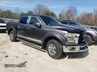 2015 Ford F-150 XLT with VIN 1FTEW1EF0FKD37563, listed as a Copart auction lot 48237495 with 91,172 mi miles and Salvage Title. Bid and sale history available at carsss.com. Image 4.