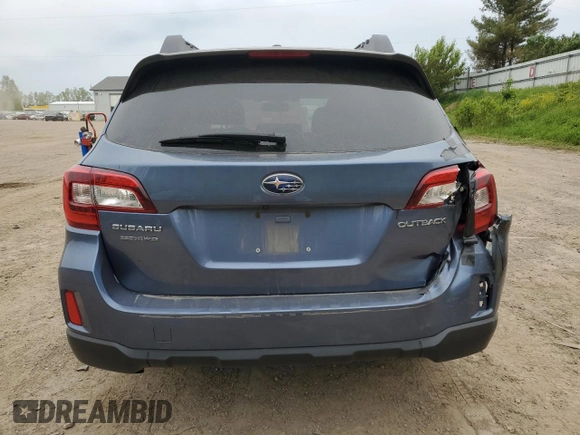2015 Subaru Outback Premium with VIN 4S4BSBHC7F3337829, listed as a Copart auction lot 57609355 with 126,647 mi miles and Clean title. Bid and sale history available at DreamBid. Image 6.