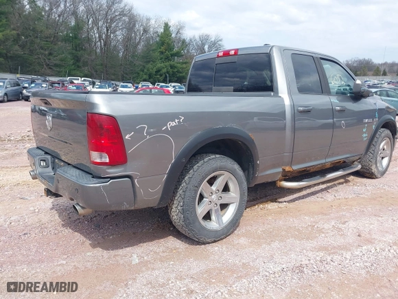 2010 Dodge Ram 1500 Laramie with VIN 1D7RV1GT8AS186672, listed as a IAAI auction lot 41456072 with 207,659 mi miles. Bid and sale history available at carsss.com. Image 4.