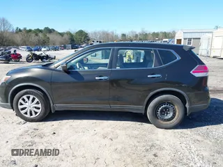 2015 Nissan Rogue S with VIN KNMAT2MV4FP508646, listed as a IAAI auction lot 41814657 with 151,505 mi miles and . Bid and sale history available at DreamBid. Image 14.