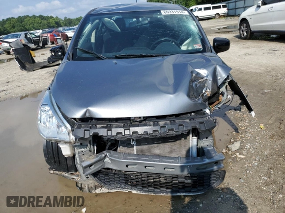 2020 Mitsubishi Mirage G4 SE with VIN ML32F4FJ4LHF00401, listed as a Copart auction lot 66931914 with 54,844 mi miles and Salvage Title. Bid and sale history available at carsss.com. Image 5.
