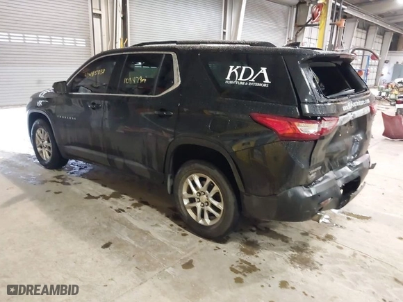 2021 Chevrolet Traverse LT Cloth with VIN 1GNERGKW2MJ167831, listed as a IAAI auction lot 41485038 with NaN miles. Bid and sale history available at carsss.com. Image 3.