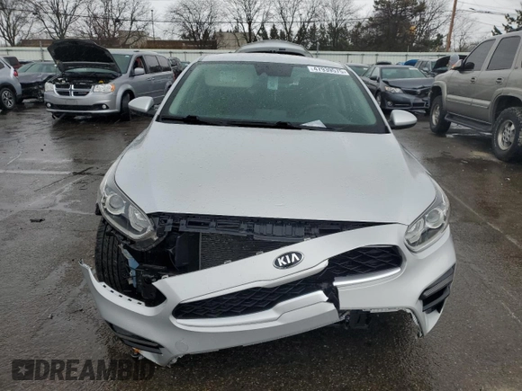 2020 Kia Forte LXS with VIN 3KPF24AD0LE187832, listed as a Copart auction lot 47939575 with 0 mi miles and Salvage Title. Bid and sale history available at carsss.com. Image 5.