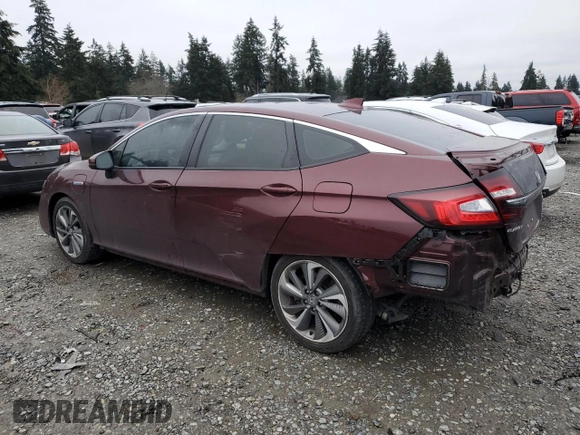 2018 Honda Clarity with VIN JHMZC5F10JC023952, listed as a Copart auction lot 87319574 with 43,935 mi miles and Salvage Title. Bid and sale history available at DreamBid. Image 2.
