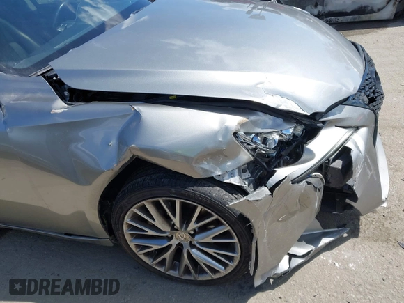 2015 Lexus IS 250 with VIN JTHBF1D2XF5077994, listed as a IAAI auction lot 41905643 with 86,977 mi miles and . Bid and sale history available at carsss.com. Image 6.
