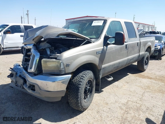 2004 Ford Super Duty F-250 XL with VIN 1FTNW21S54EA83885, listed as a IAAI auction lot 41760636 with 1 mi miles. Bid and sale history available at carsss.com. Image 17.