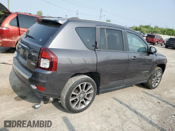 2017 Jeep Compass High Altitude с VIN 1C4NJCEAXHD130376, выставлен на аукционе Copart как лот 59206475 с пробегом 110 211 миль миль и Списание • Salvage title. История ставок и продаж доступна на DreamBid. Изображение 3.