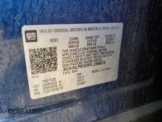 2023 GMC Terrain SLT with VIN 3GKALPEG0PL198834, listed as a Copart auction lot 87021034 with 25,453 mi miles and Salvage Title. Bid and sale history available at carsss.com. Image 15.
