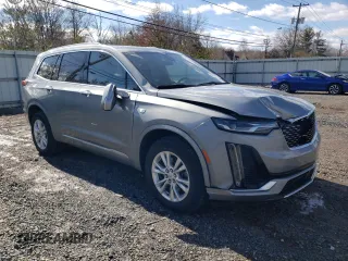 2023 Cadillac XT6 AWD Luxury with VIN 1GYKPBR43PZ106884, listed as a Copart auction lot 45300875 with 37,334 mi miles and Salvage Title. Bid and sale history available at carsss.com. Image 4.