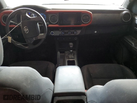 2017 Toyota Tacoma SR5 with VIN 3TMAZ5CN9HM046028, listed as a Copart auction lot 64113485 with 92,461 mi miles and Salvage title. Bid and sale history available at DreamBid. Image 8.