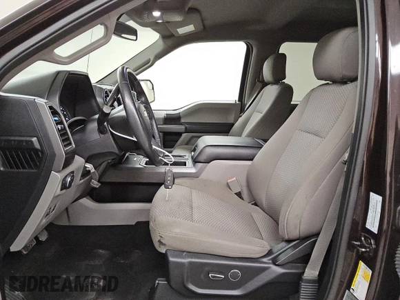 2018 Ford F-150 XL with VIN 1FTEW1EP7JKF37065, listed as a Copart auction lot 50697525 with 96,566 mi miles and Clean Title. Bid and sale history available at DreamBid. Image 7.