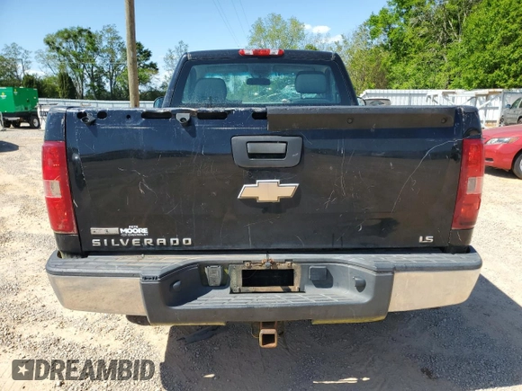 2011 Chevrolet Silverado 1500 Work Truck with VIN 1GCNKPEAXBZ243467, listed as a Copart auction lot 52520765 with 207,625 mi miles and Salvage Title. Bid and sale history available at DreamBid. Image 6.
