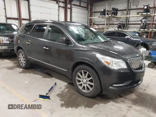2017 Buick Enclave Leather with VIN 5GAKVBKD9HJ119212, listed as a IAAI auction lot 41231508 with 104,594 mi miles and . Bid and sale history available at DreamBid. Image 1.