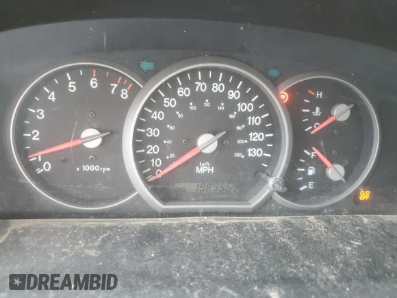 2003 Kia Sedona LX with VIN KNDUP131836430383, listed as a Copart auction lot 79829254 with 198,896 mi miles and Salvage Title. Bid and sale history available at carsss.com. Image 9.