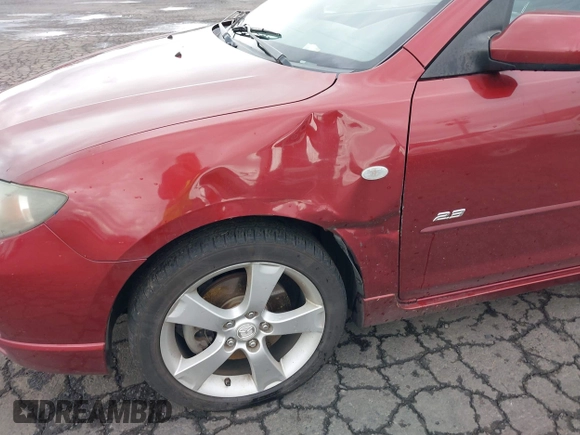 2006 Mazda 3 S Grand Touring with VIN JM1BK323X61400419, listed as a IAAI auction lot 41956552 with 163,245 mi miles and . Bid and sale history available at DreamBid. Image 6.
