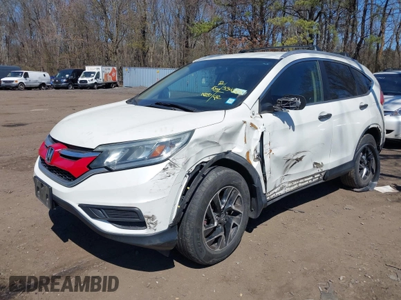 2016 Honda CR-V SE with VIN 5J6RM4H49GL016386, listed as a IAAI auction lot 42034469 with 334,283 mi miles and . Bid and sale history available at carsss.com. Image 6.