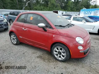 2017 FIAT 500 Lounge z VIN 3C3CFFCR4HT654365, wystawiony jako Copart lot #55975135 z przebiegiem Nie podano mil oraz Szkody całkowita. Historia ofert i sprzedaży dostępna na DreamBid. Obrazek 4.