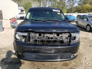 2014 Ford Flex SEL z VIN 2FMGK5C8XEBD17731, wystawiony jako Copart lot #55365185 z przebiegiem 195 780 mil mil oraz Szkody całkowita. Historia ofert i sprzedaży dostępna na DreamBid. Obrazek 5.