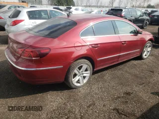 2015 Volkswagen CC R-Line with VIN WVWBN7AN5FE813603, listed as a Copart auction lot 49613493 with 154,805 mi miles. Bid and sale history available at carsss.com. Image 3.