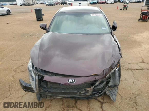 2011 Kia Optima LX z VIN KNAGM4A71B5056974, wystawiony jako Copart lot #54190885 z przebiegiem 53 768 mil mil oraz Szkoda całkowita • Salvage title. Historia ofert i sprzedaży dostępna na DreamBid. Obrazek 5.