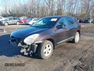 2013 Nissan Rogue SL with VIN JN8AS5MT4DW554181, listed as a IAAI auction lot 41846110 with 144,340 mi miles. Bid and sale history available at carsss.com. Image 17.