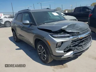 2025 Chevrolet TrailBlazer LT with VIN KL79MRSL8SB124514, listed as a IAAI auction lot 41777148 with 6,266 mi miles. Bid and sale history available at carsss.com. Image 1.