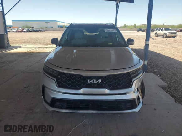 2022 Kia Sorento SX z VIN 5XYRK4LF6NG106088, wystawiony jako Copart lot #58120825 z przebiegiem 40 685 mil mil oraz Szkoda całkowita • Salvage title. Historia ofert i sprzedaży dostępna na DreamBid. Obrazek 5.