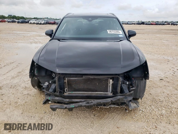 2022 Audi Q3 Premium with VIN WA1AUCF31N1121658, listed as a Copart auction lot 58753395 with 75,087 mi miles and Salvage title. Bid and sale history available at DreamBid. Image 5.