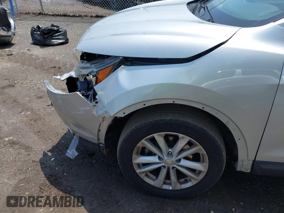 2017 Nissan Rogue SV with VIN JN1BJ1CR4HW122667, listed as a IAAI auction lot 42540290 with 69,459 mi miles and . Bid and sale history available at DreamBid. Image 6.