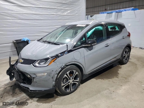 2021 Chevrolet Bolt EV Premier with VIN 1G1FZ6S01M4102852, listed as a Copart auction lot 46738895 with 72,051 mi miles and Clean Title. Bid and sale history available at carsss.com. Image 1.