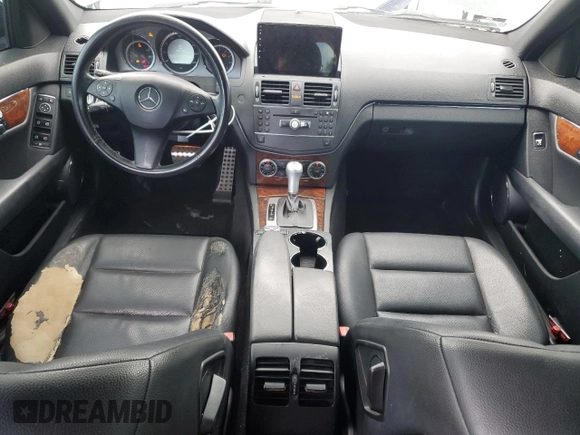 2011 Mercedes-Benz C 300 Sport with VIN WDDGF8BB5BR169039, listed as a Copart auction lot 55776335 with 167,345 mi miles and Clean title. Bid and sale history available at DreamBid. Image 8.