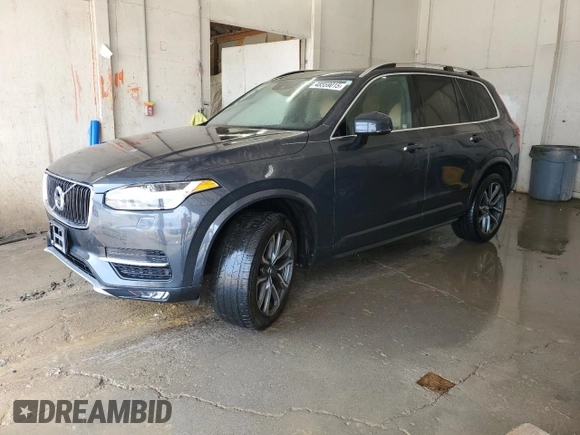 2016 Volvo XC90 T6 Momentum with VIN YV4A22PK6G1070699, listed as a Copart auction lot 48559015 with 117,095 mi miles and Salvage Title. Bid and sale history available at carsss.com. Image 1.