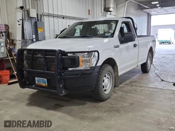2018 Ford F-150 XL with VIN 1FTMF1EB9JKD38518, listed as a IAAI auction lot 42730627 with 205,804 mi miles and . Bid and sale history available at DreamBid. Image 31.