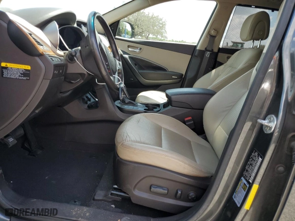 2013 Hyundai Santa Fe Limited with VIN KM8SR4HF9DU013516, listed as a Copart auction lot 52494505 with 120,617 mi miles and Clean Title. Bid and sale history available at carsss.com. Image 7.