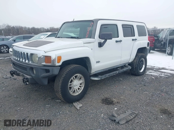 2007 Hummer H3 SUV with VIN 5GTDN13EX78221187, listed as a IAAI auction lot 41360574 with 141,468 mi miles and . Bid and sale history available at DreamBid. Image 2.