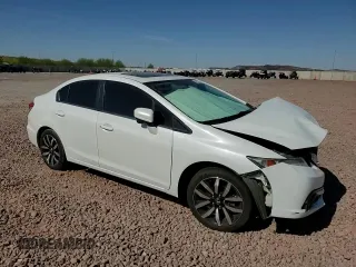2014 Honda Civic EX-L with VIN 19XFB2F9XEE052224, listed as a Copart auction lot 54207785 with 160,303 mi miles and Salvage Title. Bid and sale history available at DreamBid. Image 13.