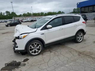 2013 Ford Escape Titanium с VIN 1FMCU9J92DUA71150, выставлен на аукционе Copart как лот 58398455 с пробегом Не указан миль и Списание • Salvage title. История ставок и продаж доступна на DreamBid. Изображение 1.