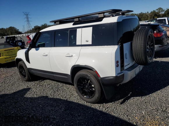 2024 Land Rover Defender S with VIN SALEJ7EU6R2309909, listed as a Copart auction lot 82152564 with 4,446 mi miles and Non repairable. Bid and sale history available at DreamBid. Image 2.
