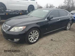 2012 Lexus LS 460 L z VIN JTHDL5EFXC5004176, wystawiony jako Copart lot #81557614 z przebiegiem 154 382 mil mil oraz Szkoda całkowita • Salvage title. Historia ofert i sprzedaży dostępna na DreamBid. Obrazek 1.