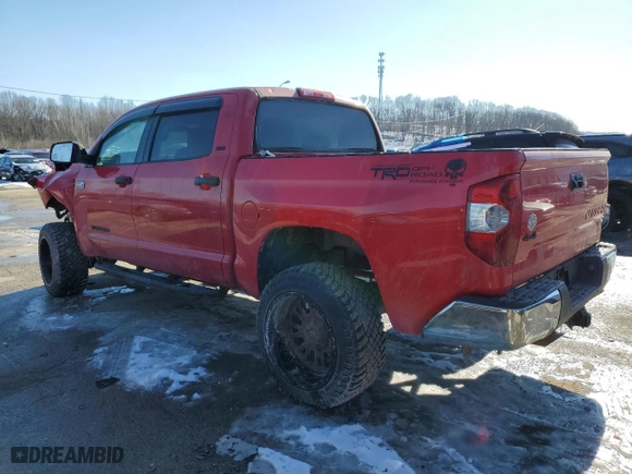 2014 Toyota Tundra 4WD Truck SR5 with VIN 5TFDW5F16EX401984, listed as a Copart auction lot 45968335 with 118,573 mi miles and Salvage Title. Bid and sale history available at carsss.com. Image 2.