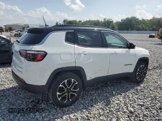 2024 Jeep Compass Limited with VIN 3C4NJDCNXRT608626, listed as a Copart auction lot 60074495 with 23,890 mi miles and Clean title. Bid and sale history available at DreamBid. Image 3.