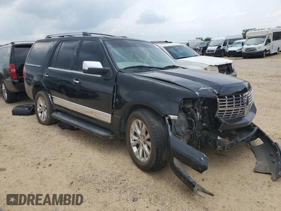 2007 Lincoln Navigator with VIN 5LMFU27517LJ00492, listed as a Copart auction lot 54771275 with 171,024 mi miles and Salvage title. Bid and sale history available at DreamBid. Image 4.
